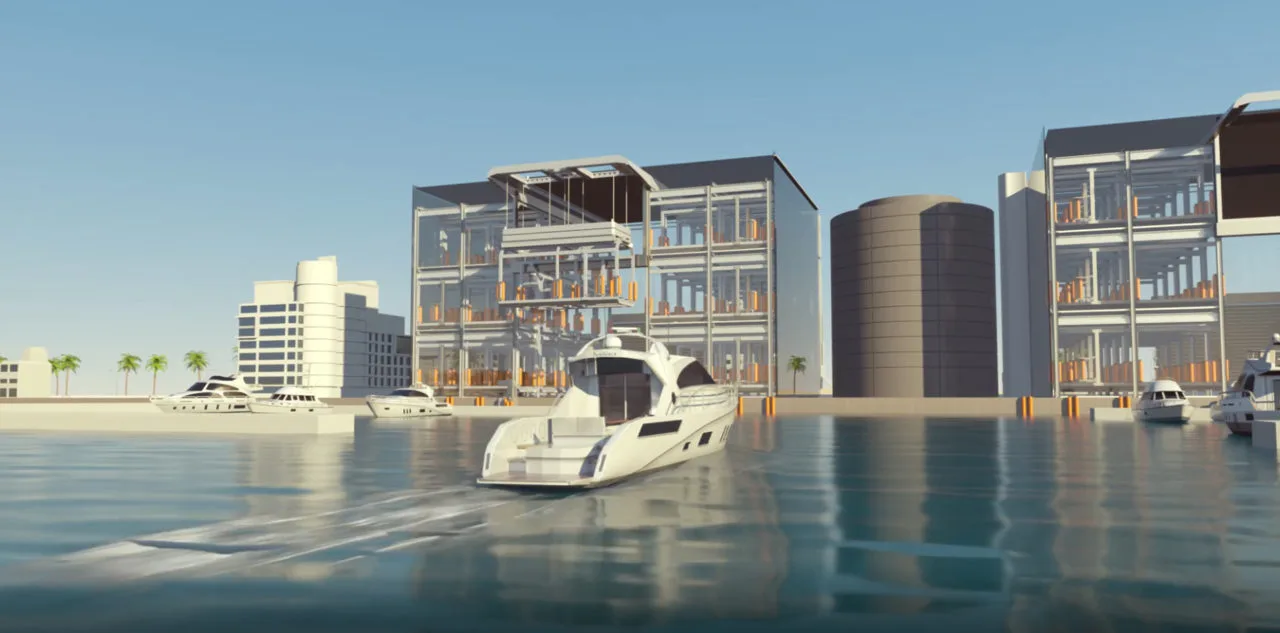 Zukunft des Yacht Parkings Yacht Parking von Peick